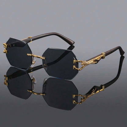 Golden Hex Sunglasses