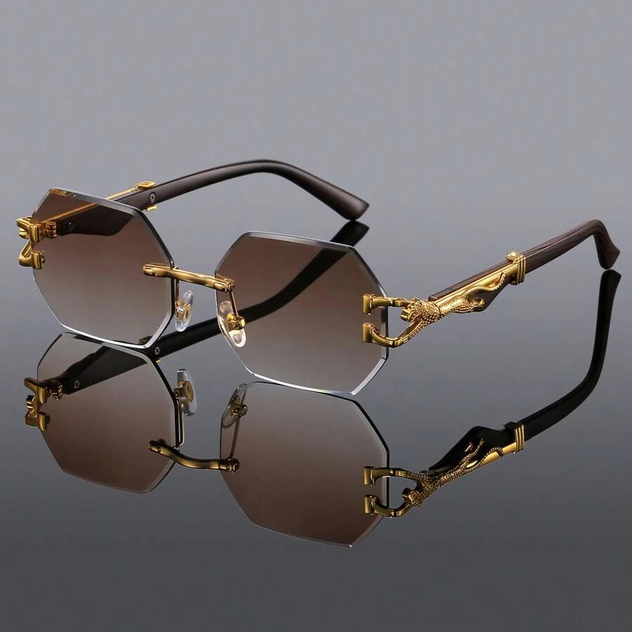 Golden Hex Sunglasses