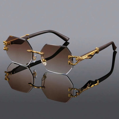 Golden Hex Sunglasses