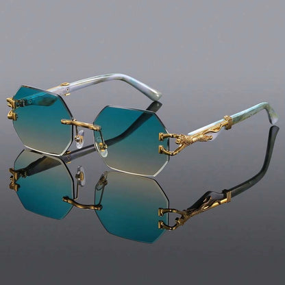 Golden Hex Sunglasses