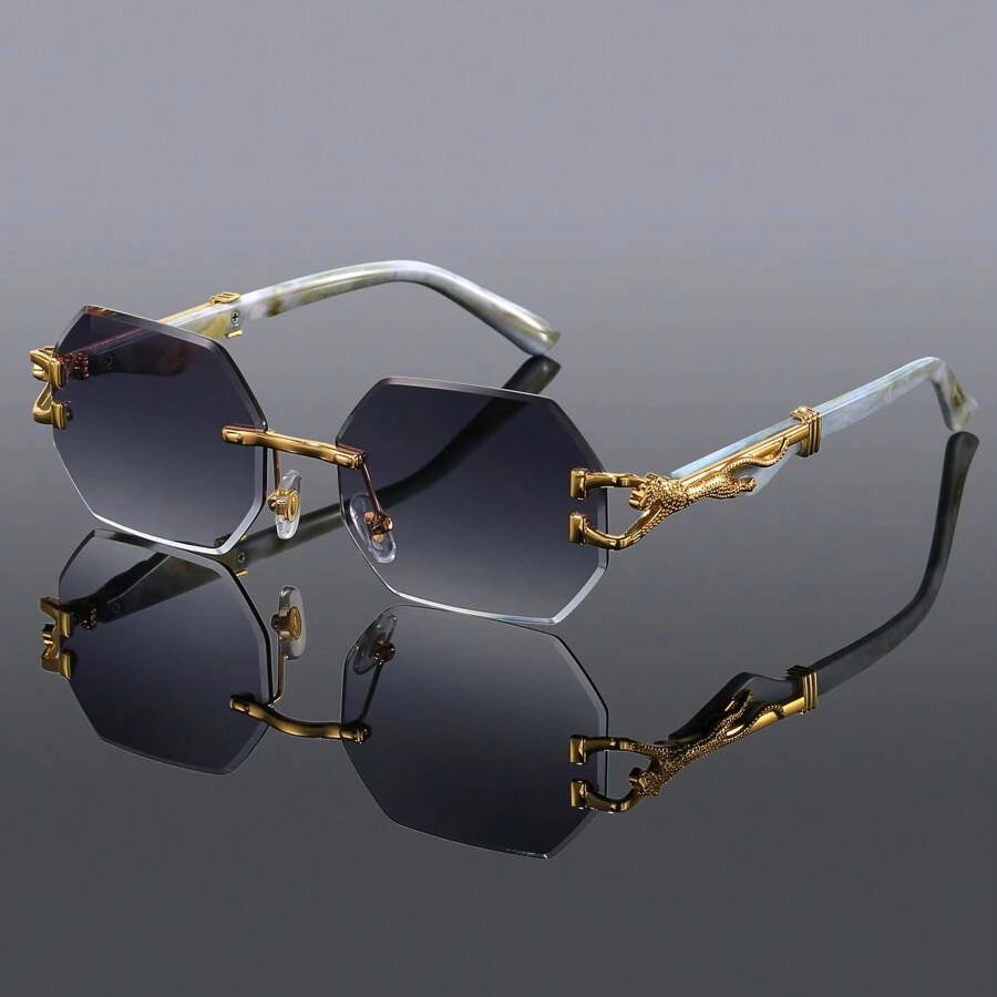 Golden Hex Sunglasses