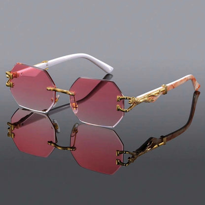 Golden Hex Sunglasses